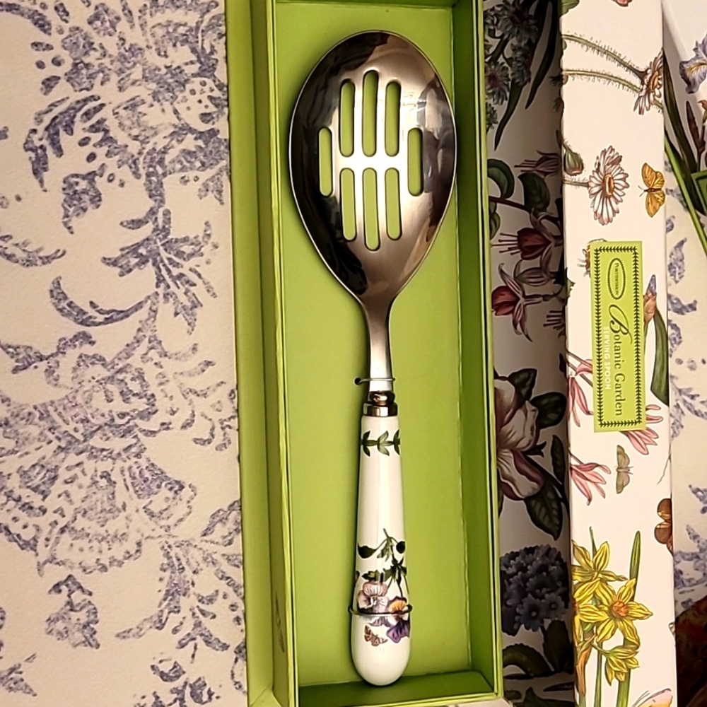 NWT Portmeirion Serving Spoon